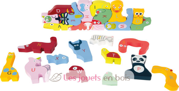 ABC-Puzzle aus Holz Educate LE10869 Small foot company 2