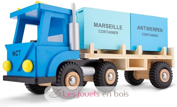 Lkw mit 2 Containern NCT-10910 New Classic Toys 3