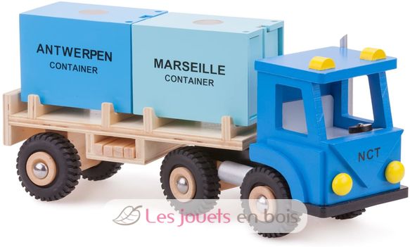 Lkw mit 2 Containern NCT-10910 New Classic Toys 1