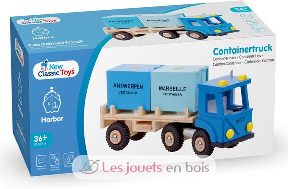 Lkw mit 2 Containern NCT-10910 New Classic Toys 6