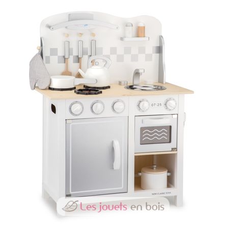 Kinderkeuken Bon Appétit - weis/silver NCT11061 New Classic Toys 2