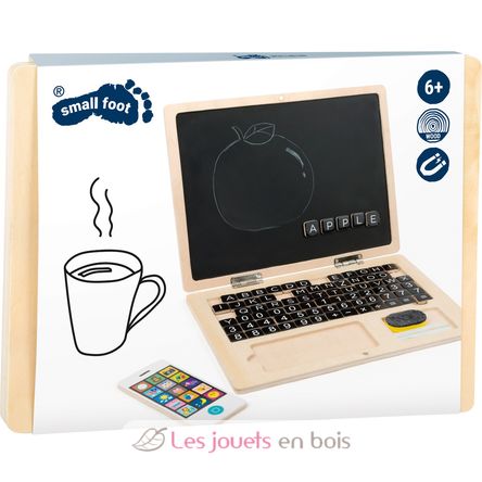 Holz-Laptop mit Magnet-Tafel LE11193 Small foot company 7