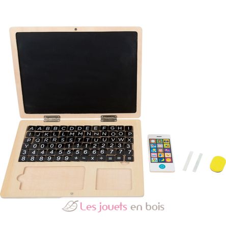 Holz-Laptop mit Magnet-Tafel LE11193 Small foot company 3