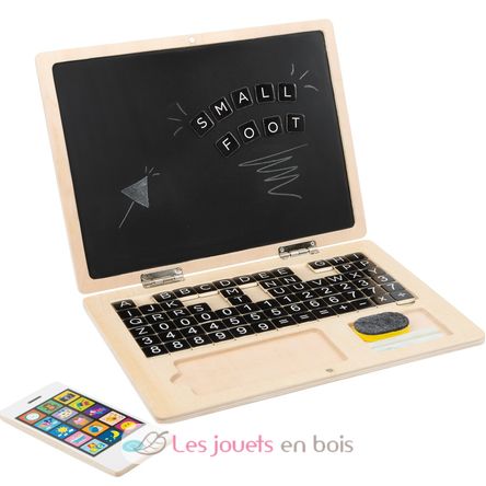 Holz-Laptop mit Magnet-Tafel LE11193 Small foot company 1