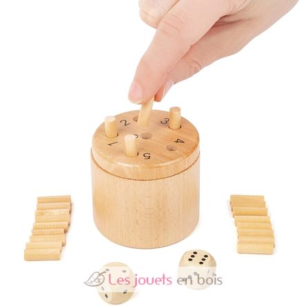 Würfelspiel 6 raus LE11365 Small foot company 2