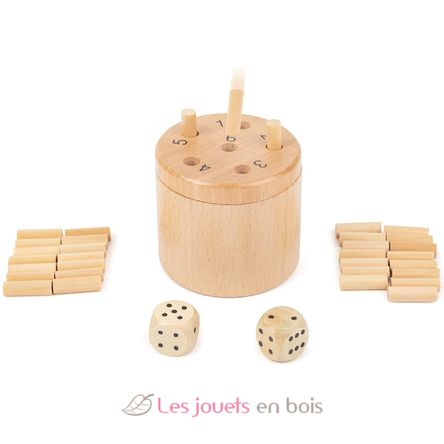 Würfelspiel 6 raus LE11365 Small foot company 6