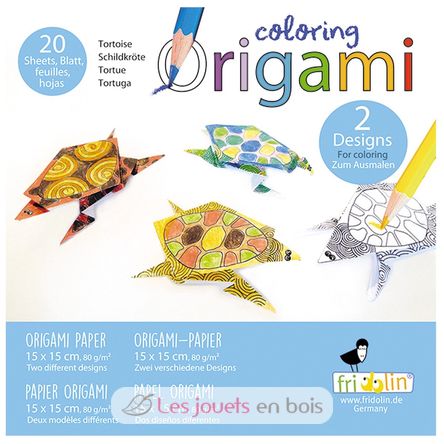 Coloring Origami - Schildkröte FR-11385 Fridolin 1