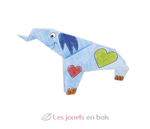 Coloring Origami - Elefant FR-11386 Fridolin 3