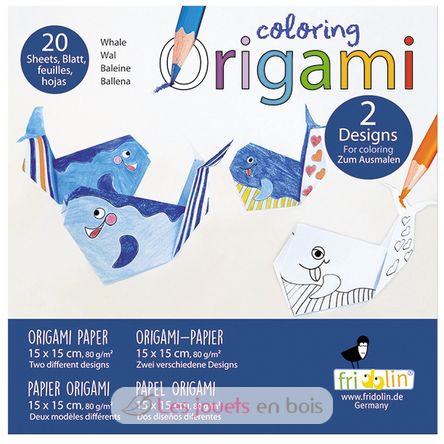 Coloring Origami - Wal FR-11388 Fridolin 1