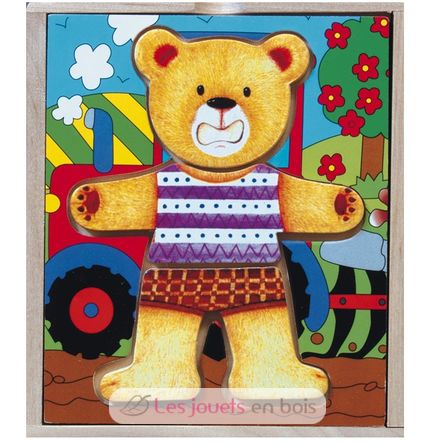 Puzzle Teddybär 18 Teile UL1139 Ulysse 4