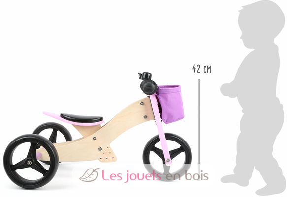 Laufrad-Trike 2 in 1 Rosa LE11612 Small foot company 4