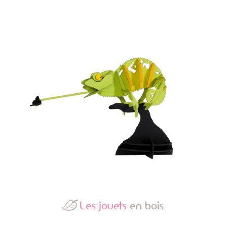 3D Papiermodell - Chamäleon FR-11613 Fridolin 2