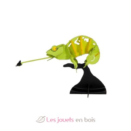 3D Papiermodell - Chamäleon FR-11613 Fridolin 1