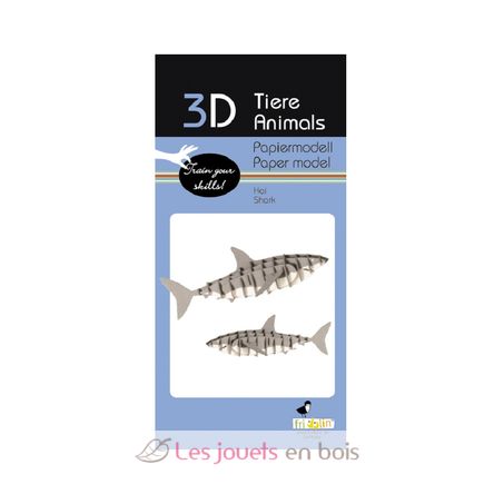 3D Papiermodell - Hai FR-11633 Fridolin 3