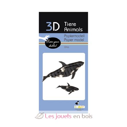 3D Papiermodell - Orca FR-11634 Fridolin 2