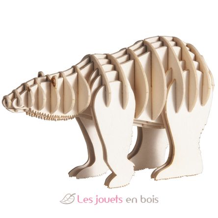 3D Papiermodell - Eisbär FR-11655 Fridolin 1