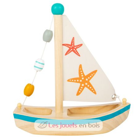 Wasserspielzeug Segelboot Seestern LE11658 Small foot company 2