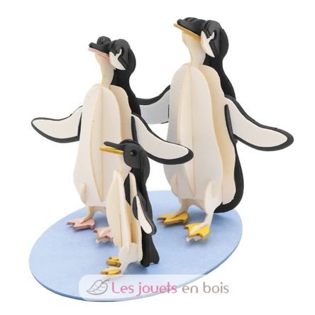 3D Papiermodell - Pinguinfamilie FI-11672 Fridolin 1