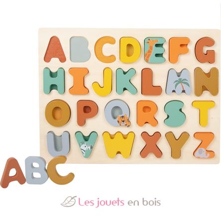 Setzpuzzle ABC Safari LE11703 Small foot company 3