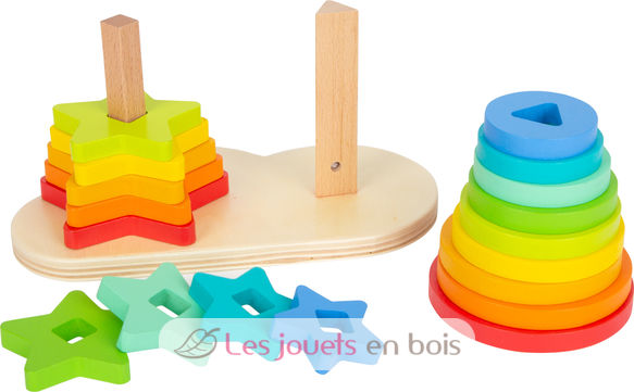 Steckspiel Regenbogen LE11720 Small foot company 2