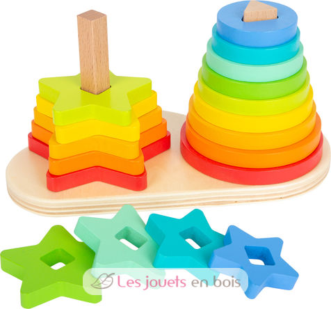 Steckspiel Regenbogen LE11720 Small foot company 1