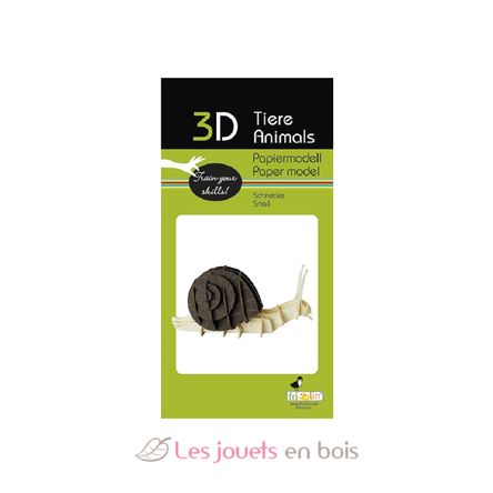 3D Papiermodell - Schnecke FR-11722 Fridolin 2