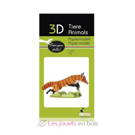 3D Papiermodell - Fuchs FRI-11724 Fridolin 2