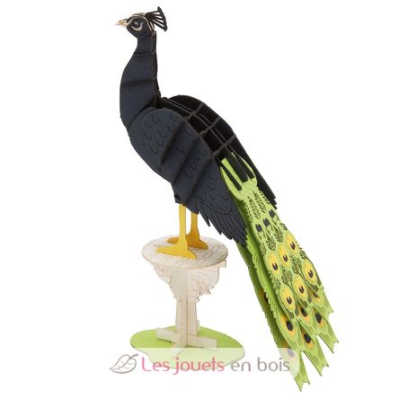 3D Papiermodell - Pfau FRI-11754 Fridolin 1