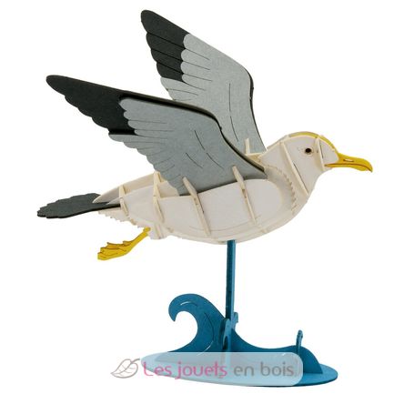 3D Papiermodell - Möwe FRI-11763 Fridolin 1