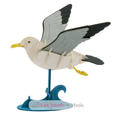 3D Papiermodell - Möwe FRI-11763 Fridolin 2