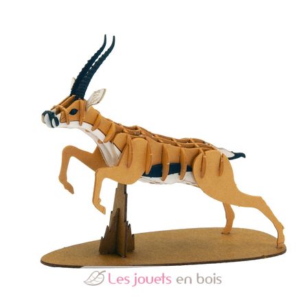 3D Papiermodell - gazelle FRI-11769 Fridolin 1