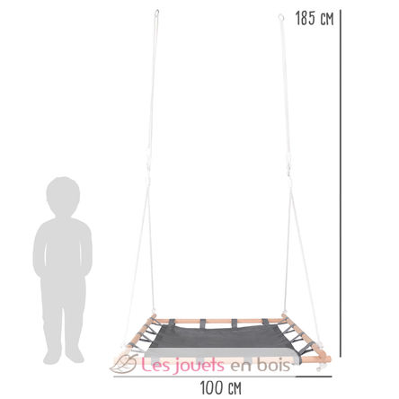 Nestschaukel Holzrahmen LE11907 Small foot company 2