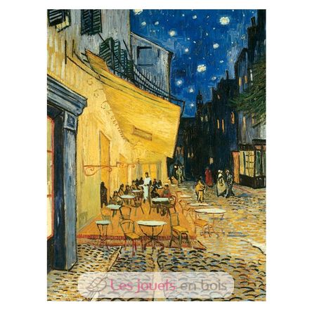 Puzzle Cafe Terrasse Am Abend 1000 Teile RAV12000060 Ravensburger 2