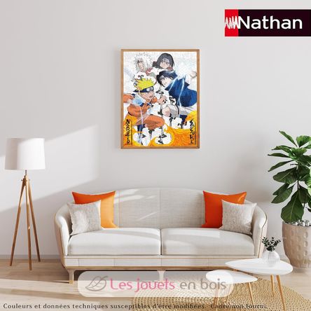 Puzzle Naruto vs Sasuke 1000 Teile N12000906 Nathan 3