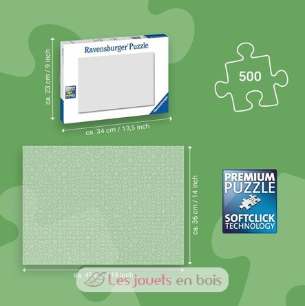 Puzzle Heißluftballontal 500 Teile RAV12001190 Ravensburger 3
