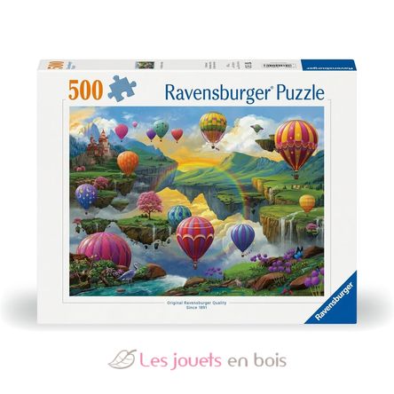 Puzzle Heißluftballontal 500 Teile RAV12001190 Ravensburger 1