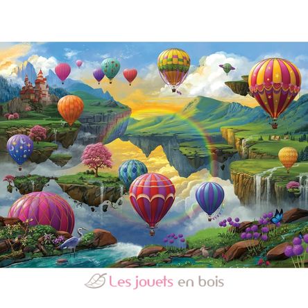 Puzzle Heißluftballontal 500 Teile RAV12001190 Ravensburger 2