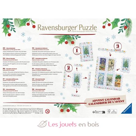 Adventskalender Weihnachten rund um die Welt RAV12004246 Ravensburger 3