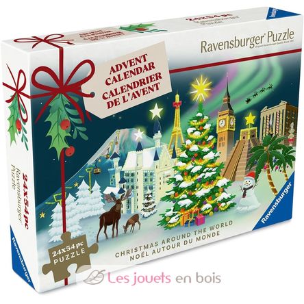 Adventskalender Weihnachten rund um die Welt RAV12004246 Ravensburger 2