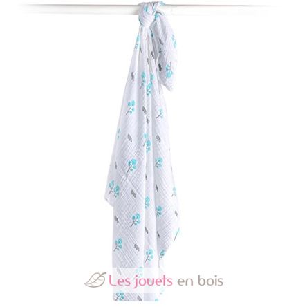 Lange Chiffon - Aqua Hippo LLJ-121-000-002 Lulujo 3