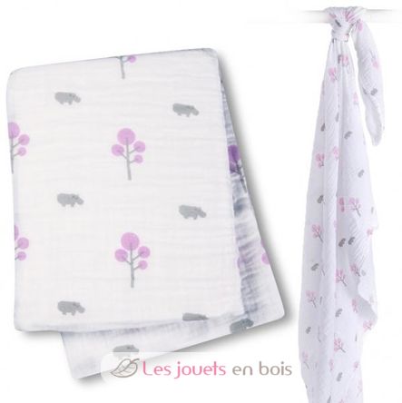 Lange Chiffon - rosa hippo LLJ-121-000-011 Lulujo 2