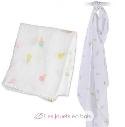 Lange Chiffon - Ice cream LLJ-121-000-025 Lulujo 2