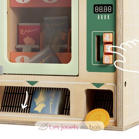 Verkaufsautomat aus Holz TB-121223 Topbright 5