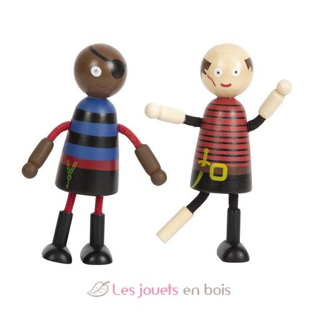 Biegepuppen Piraten Figuren LE12412 Small Foot company 5