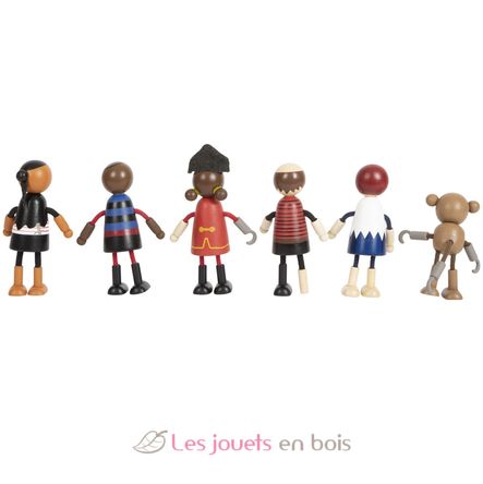 Biegepuppen Piraten Figuren LE12412 Small Foot company 6