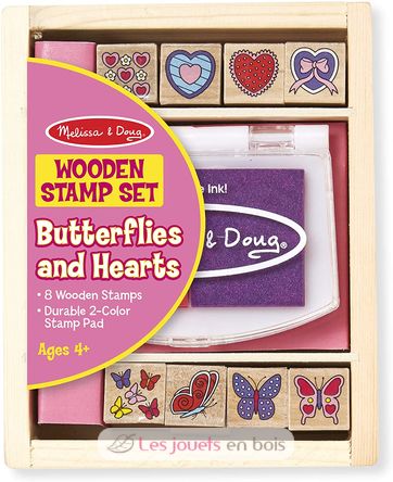 Pads Butterflies and Hearts M&D12415-3934 Melissa & Doug 1