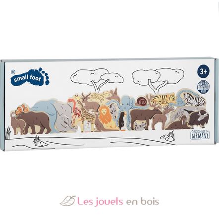 Buchstabenpuzzle Tiere LE12465 Small foot company 10