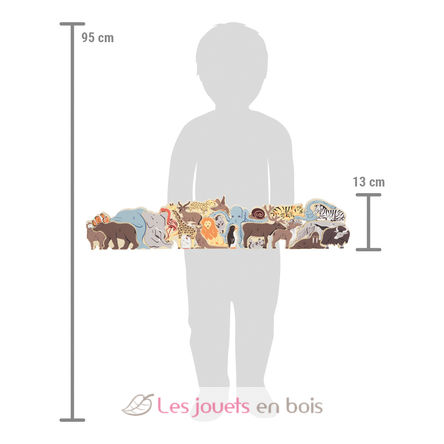 Buchstabenpuzzle Tiere LE12465 Small foot company 8