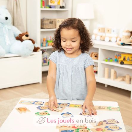 Selbstkorrigierende Englische Alfabetpuzzles MD-12541 Melissa & Doug 3