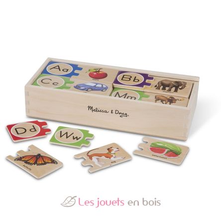 Selbstkorrigierende Englische Alfabetpuzzles MD-12541 Melissa & Doug 10